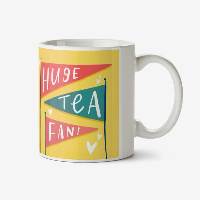 Lucy Maggie Huge Tea Fan Flags Mug