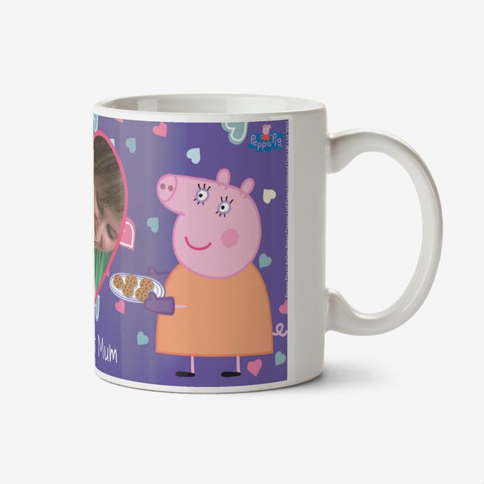 Mother's Day Peppa Pig Best Mum Photo Upload Mug