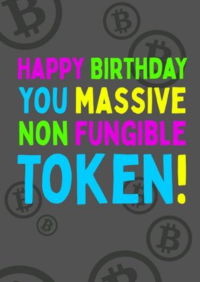 Non Fungible Token Birthday Card