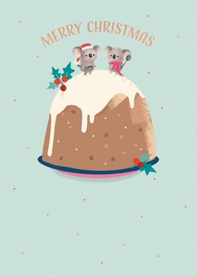 UKG Koala Bear Merry Christmas Card