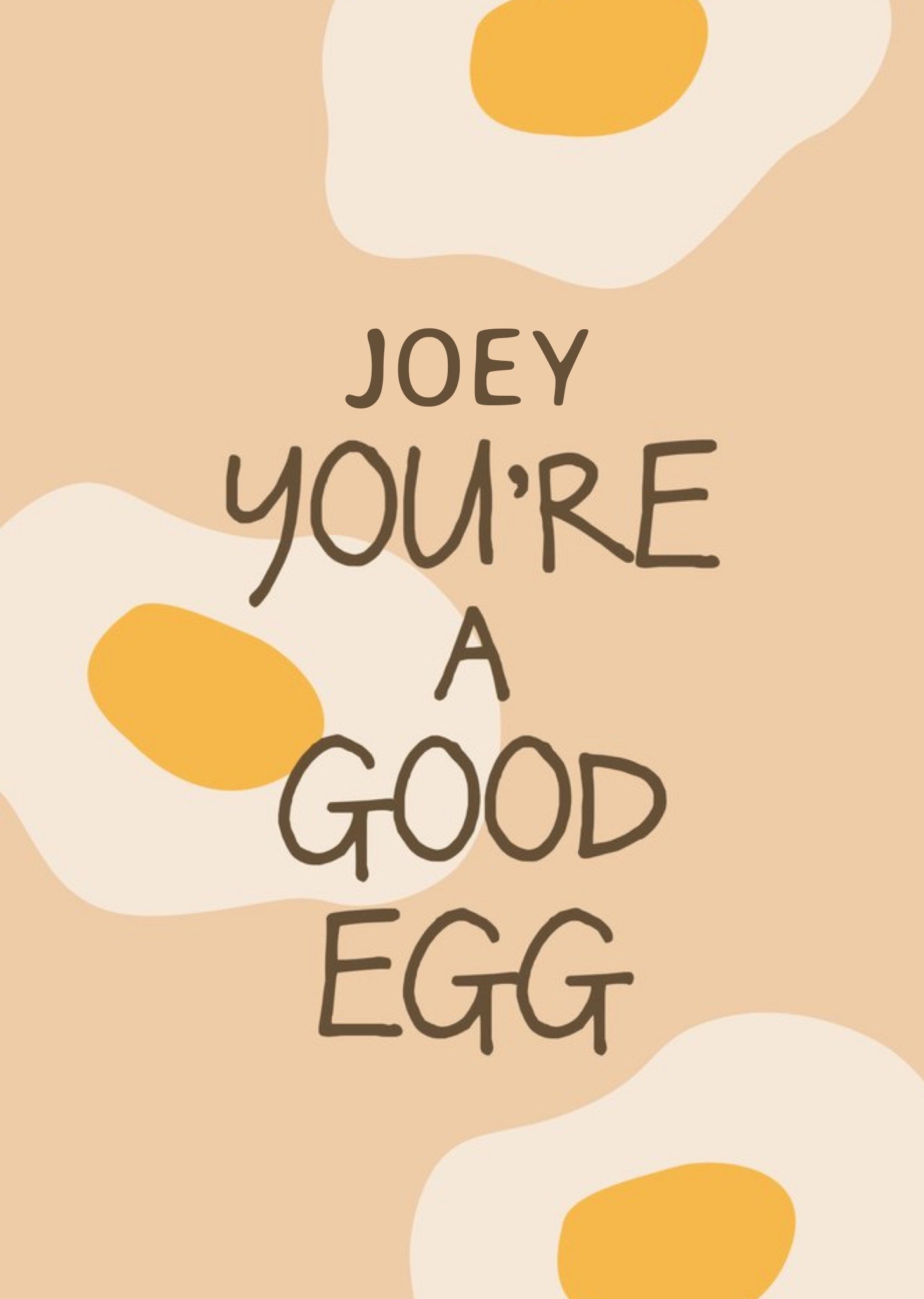Moonpig You're A Good Egg Just A Note Card