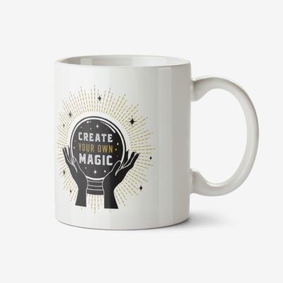 Illustrated Fortune Teller Create Your Own Magic Photo Upload Mug