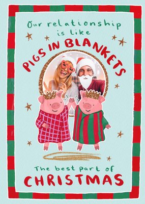 Best Part Of Christmas Photo Upload Card