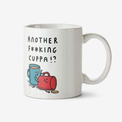 Rude Another F**king Cuppa Funny Pun Mug