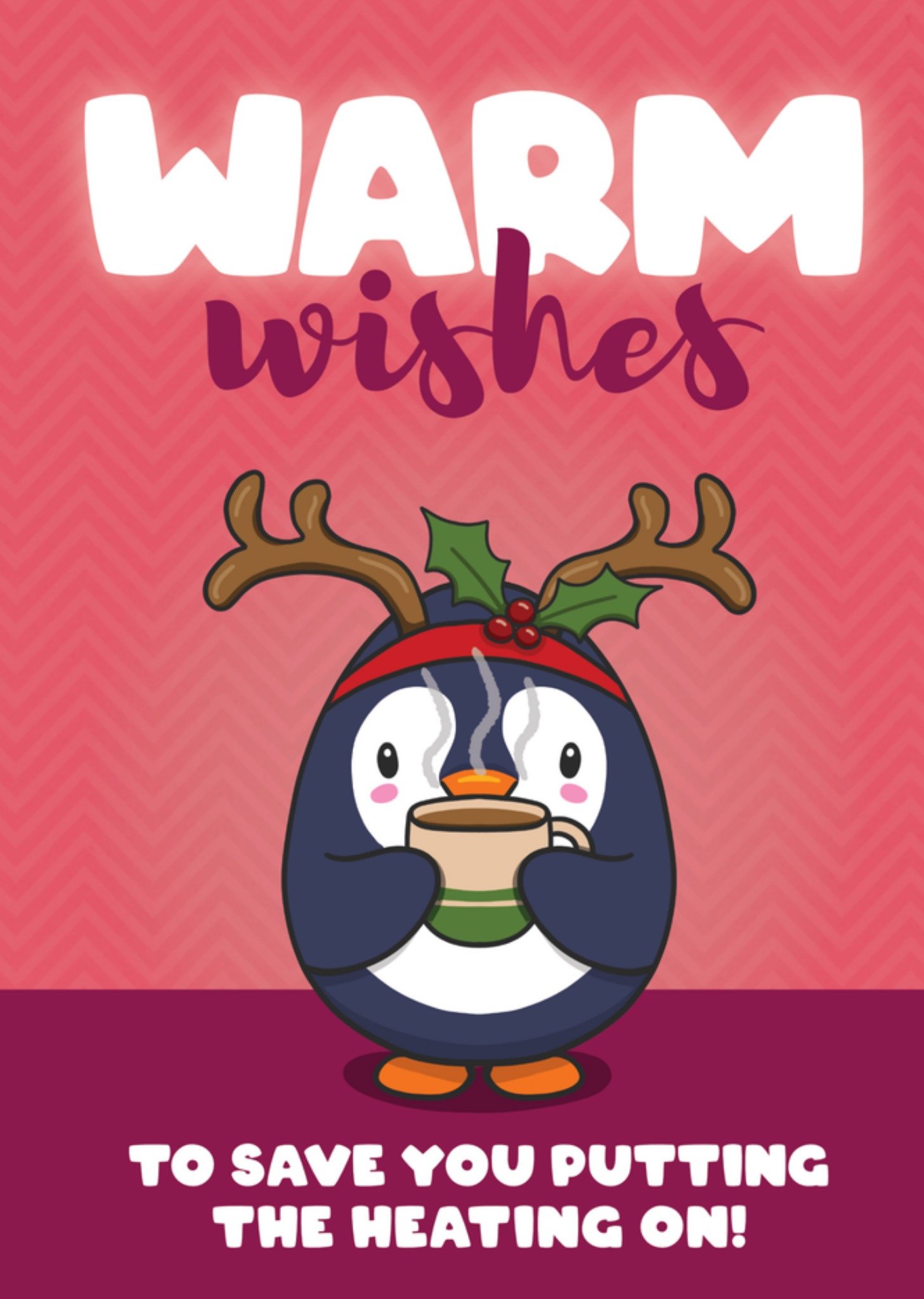 Moonpig Warm Wishes Christmas Card