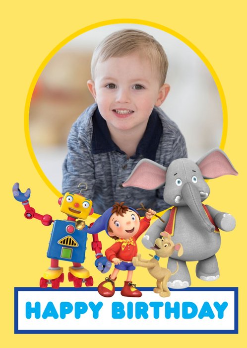 Noddy and Friends Cute Photo Upload Birthday Card