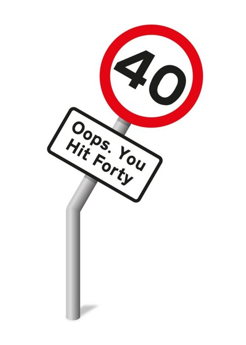 Mungo and Shoddy Road Sign Birthday Card