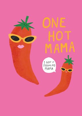 One Hot Mama Card