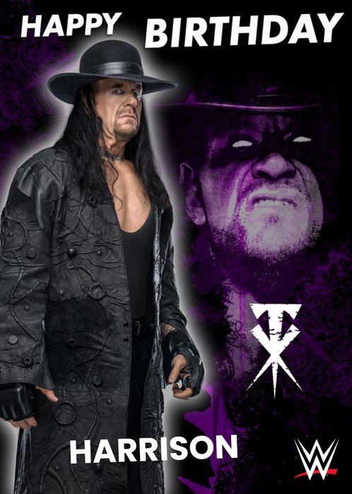 WWE The Undertaker Birthday Card