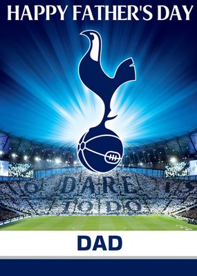 Tottenham Hotspur FC Football Player Father's Day Card For Dad