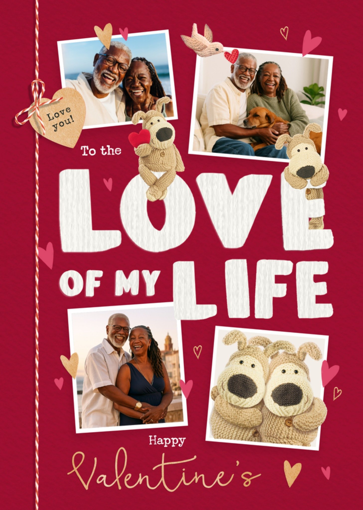 Moonpig Boofle Love Of My Life Photo Upload ValentineâS Day Card