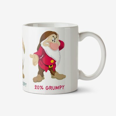 Disney Seven Dwarfs Dopey Sleepy Grumpy Mug