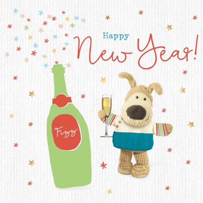 Boofle Happy New Year Card