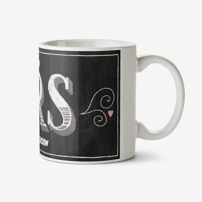 Wedding New Mrs Personalised Mug