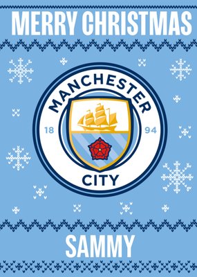 Manchester City Christmas Card