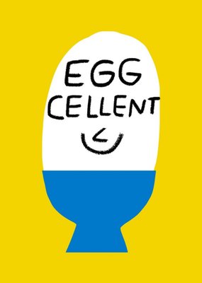 Congratulations card - Eggcellent