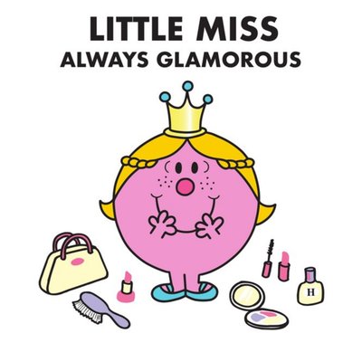 Little Miss Always Glamorous Card