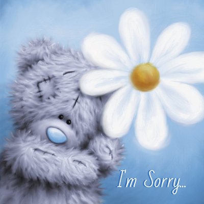 Me To You Tatty Teddy I Am Sorry Card