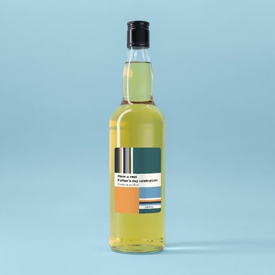 Father's Day Personalised Whisky 70cl