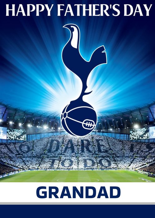 Tottenham Hotspur FC Football Player Father's Day Card For Dad