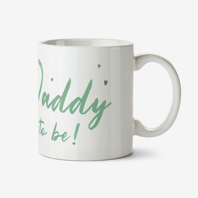 Simple Pleasures Daddy To Be Photo Upload Father's Day Mug