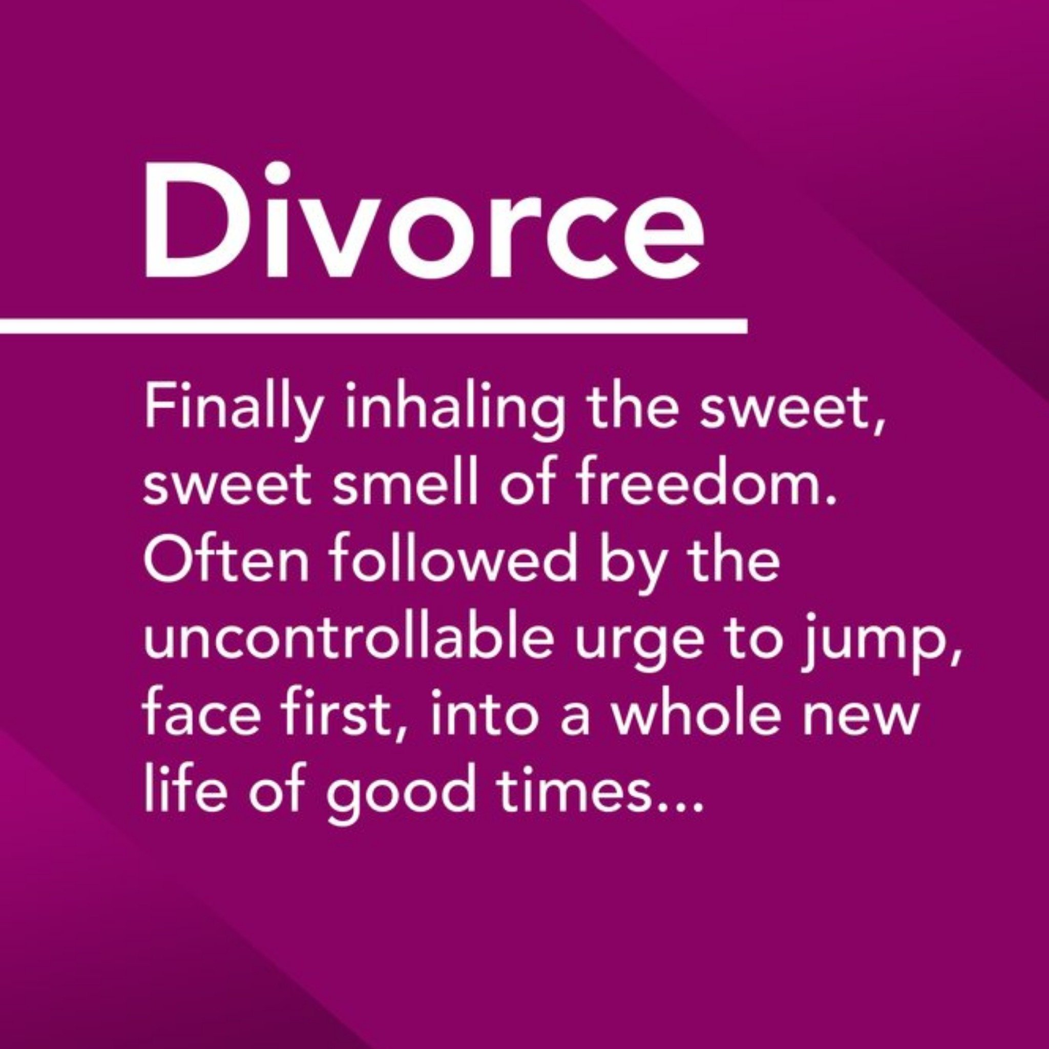 Moonpig Funny Divorce Card