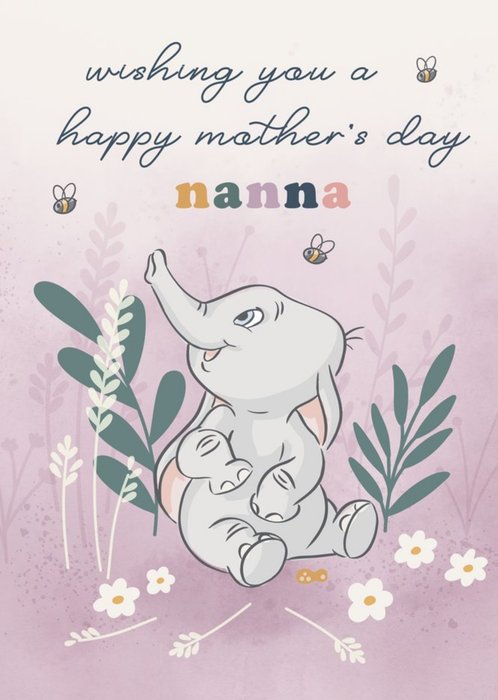 Cute Disney Dumbo Mothers Day Card