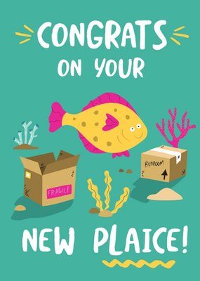 Banter Illustration Pun Congratulations Funny New Home Card