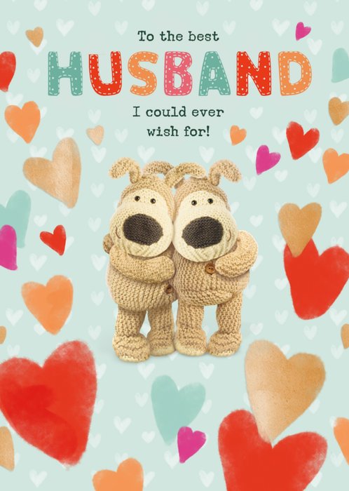 Boofle To The Best Husband Valentine's Day Card