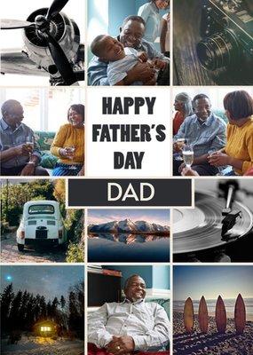 Foto Feed Multi Photo Upload Happy Father's Day Card