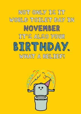 November Birthday Card