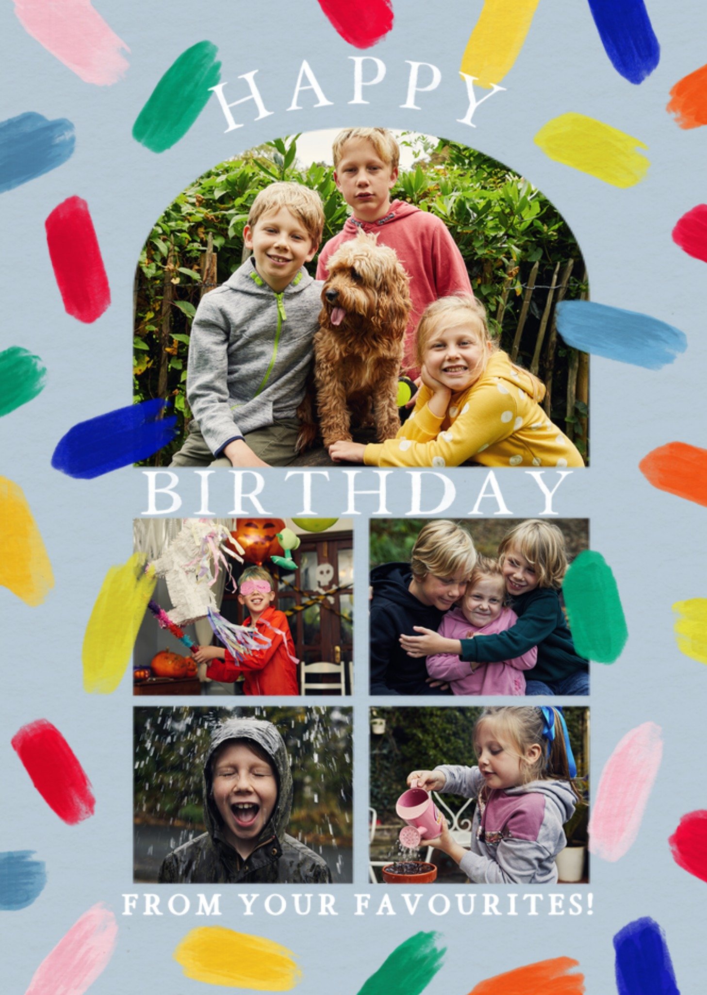 Moonpig From Your Favourites Photo Upload Birthday Card