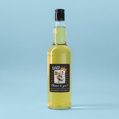 Personalised Cheers To You Dad Whisky 70cl