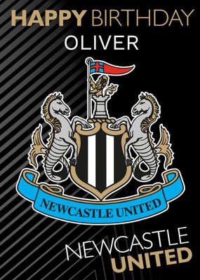 Newcastle United F.C Birthday Card