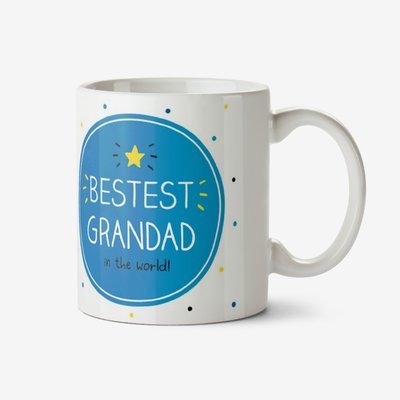 Happy Jackson Bestest Grandad Mug