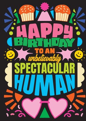 Objectables Spectacular Human Birthday Card