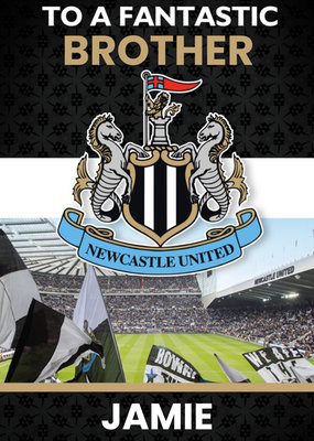 Newcastle United F.C Birthday Card