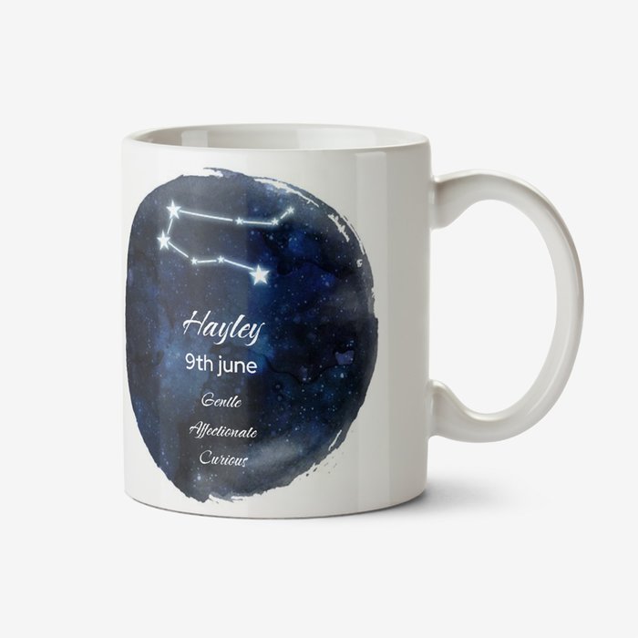 Zodiac Personalised Gemini Mug