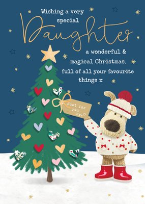 Boofle Daughter Magical Christmas Full Of All Your Favourite Things Tree Christmas Card