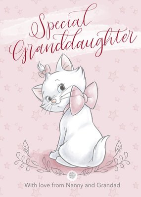 Disney Aristocats - Cute Granddaughter birthday card