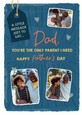 Father's Day Photo Upload Card