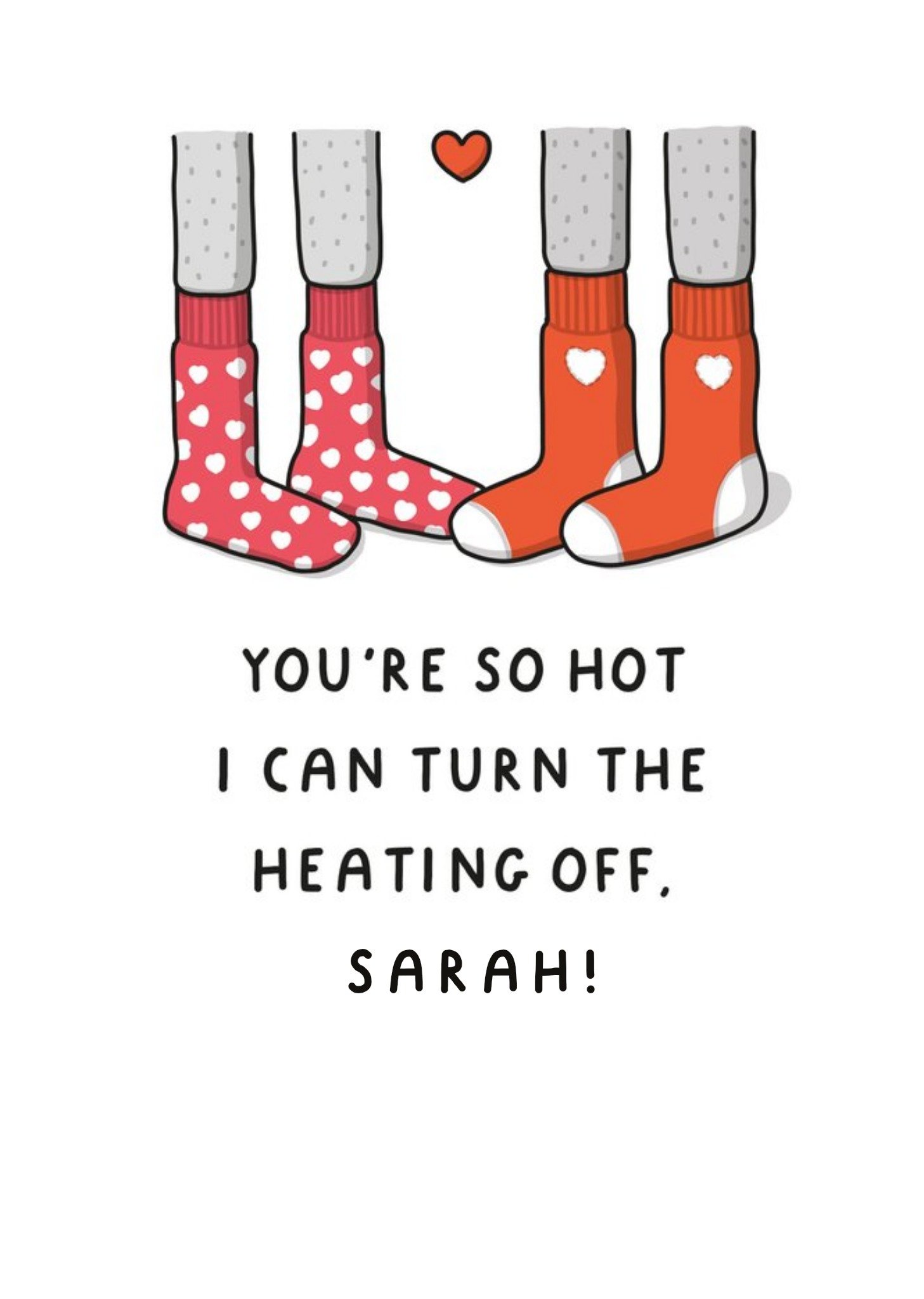 Moonpig You're So Hot I Can Turn The Heating Card