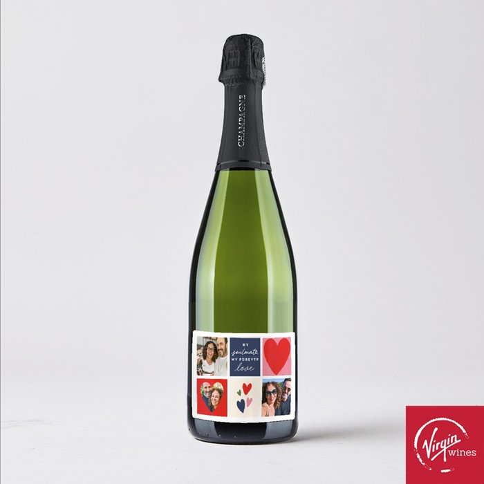 Personalised My Soulmate Champagne 75cl