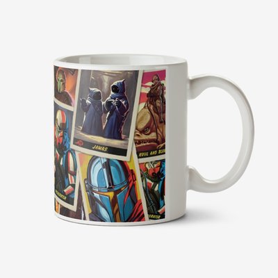 Mandalorin Sticker Bombing Star Wars Mug