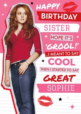 Mean Girls Happy Birthday Sister Card