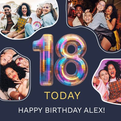 18 Happy Birthday Photo Upload Card
