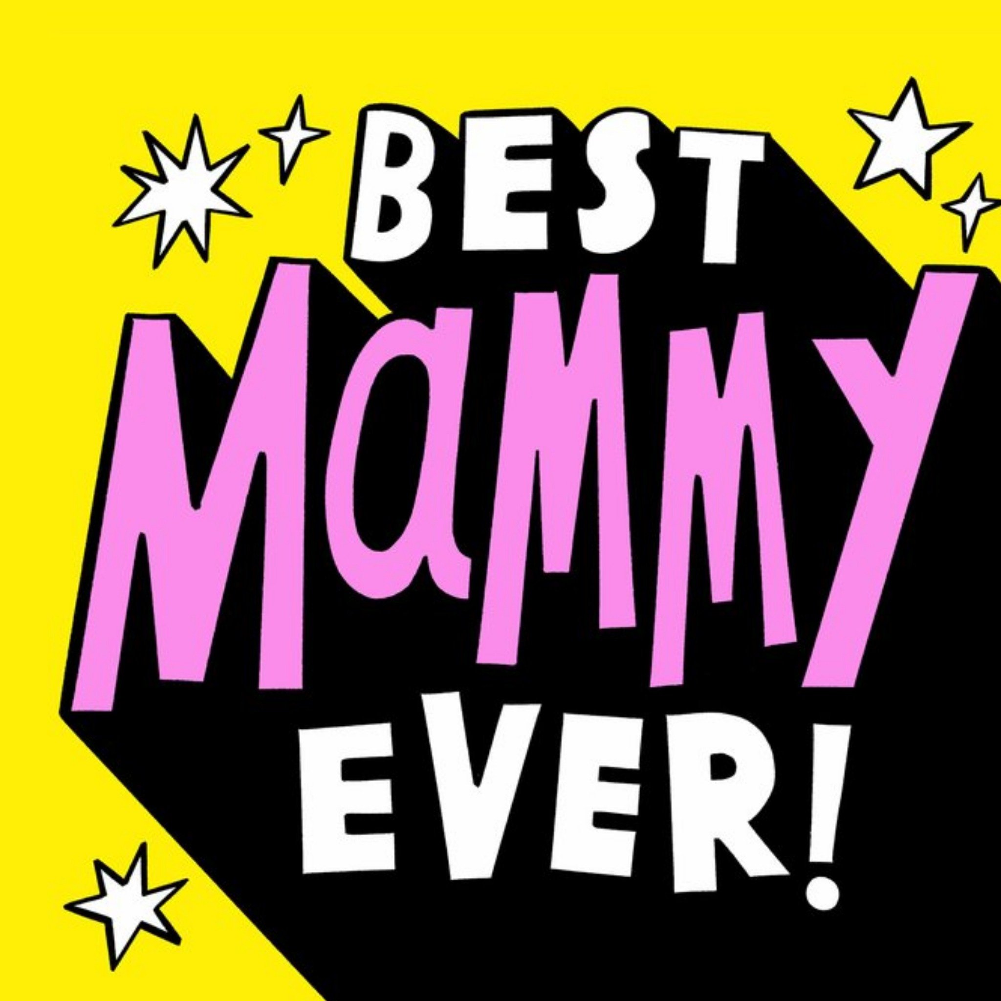 Moonpig Jacky Sheridan Illustrated Typographic Mother's Day Birthday Card