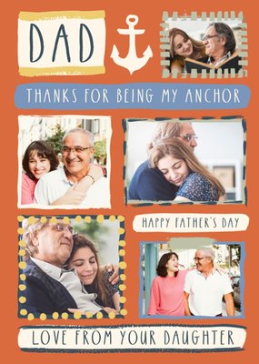 From Your Daughter Photo Upload Father’s Day Card