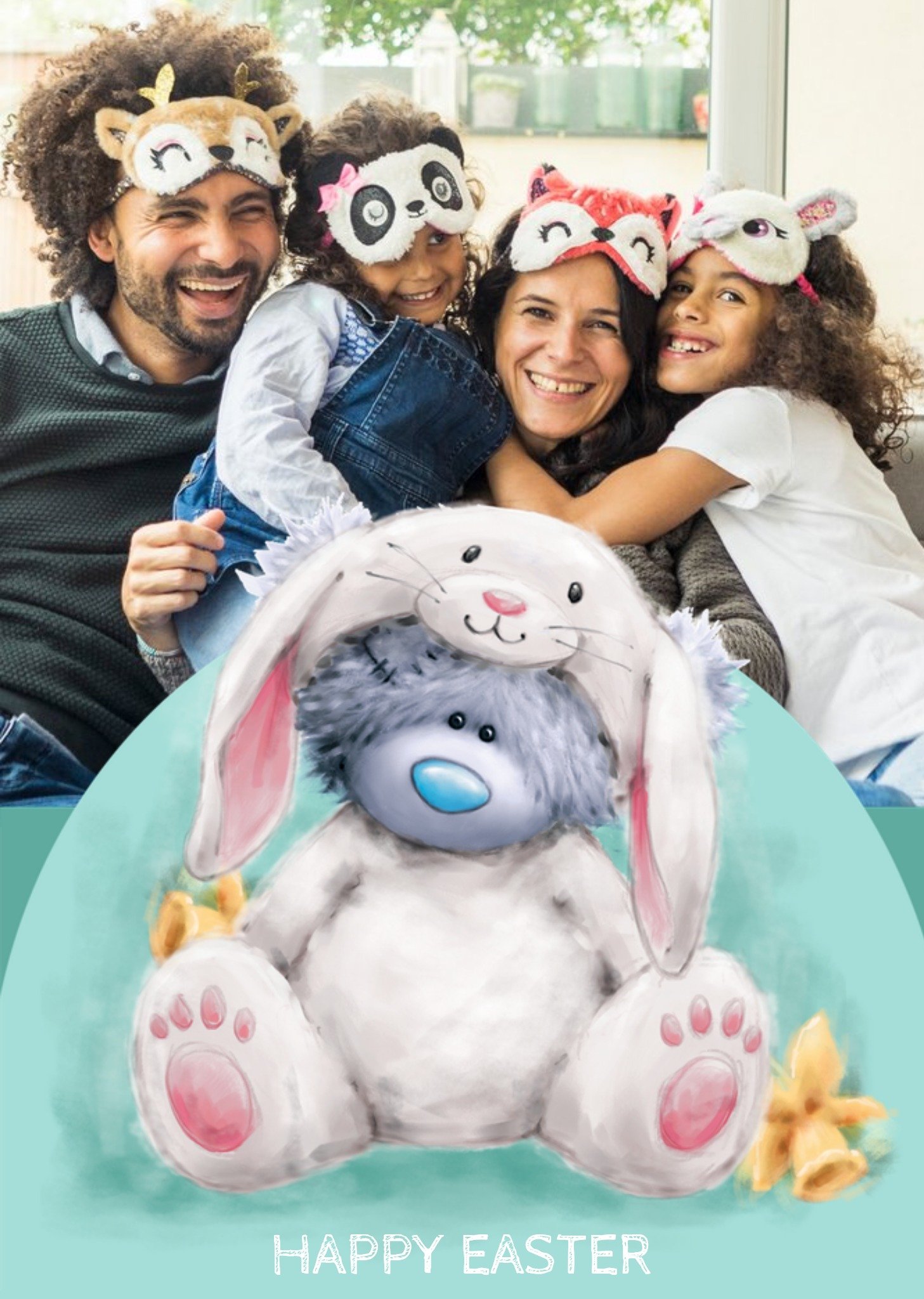 Easter Card - Photo Upload - Tatty Teddy - Me To You - Easter Bunny