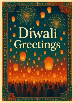 Diwali Greetings Card